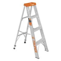 Escalera 1.2 m Tijera Semiprofesional Aluminio 102 kg Truper