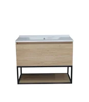 Mueble De Baño Roveré Hierro 80x46x62 cm con  Lavamanos Sensi Dacqua