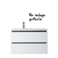 Mueble de Baño Plus con Lavamanos Pontus 80 cm Corona