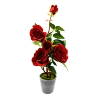 Rosa Artificial Artificial De 53 Cm