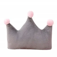Cojín Corona Gris