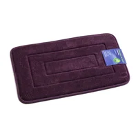 Alfombra De Baño 43X61Cm Morado