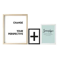 Set x3 Cuadros Change /Serendipia