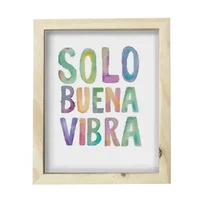 Cuadro Caja Pino 22X27cm Solo Buena