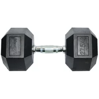 Mancuerna Hexagonal Encauchetada de 27.5 Kilogramos