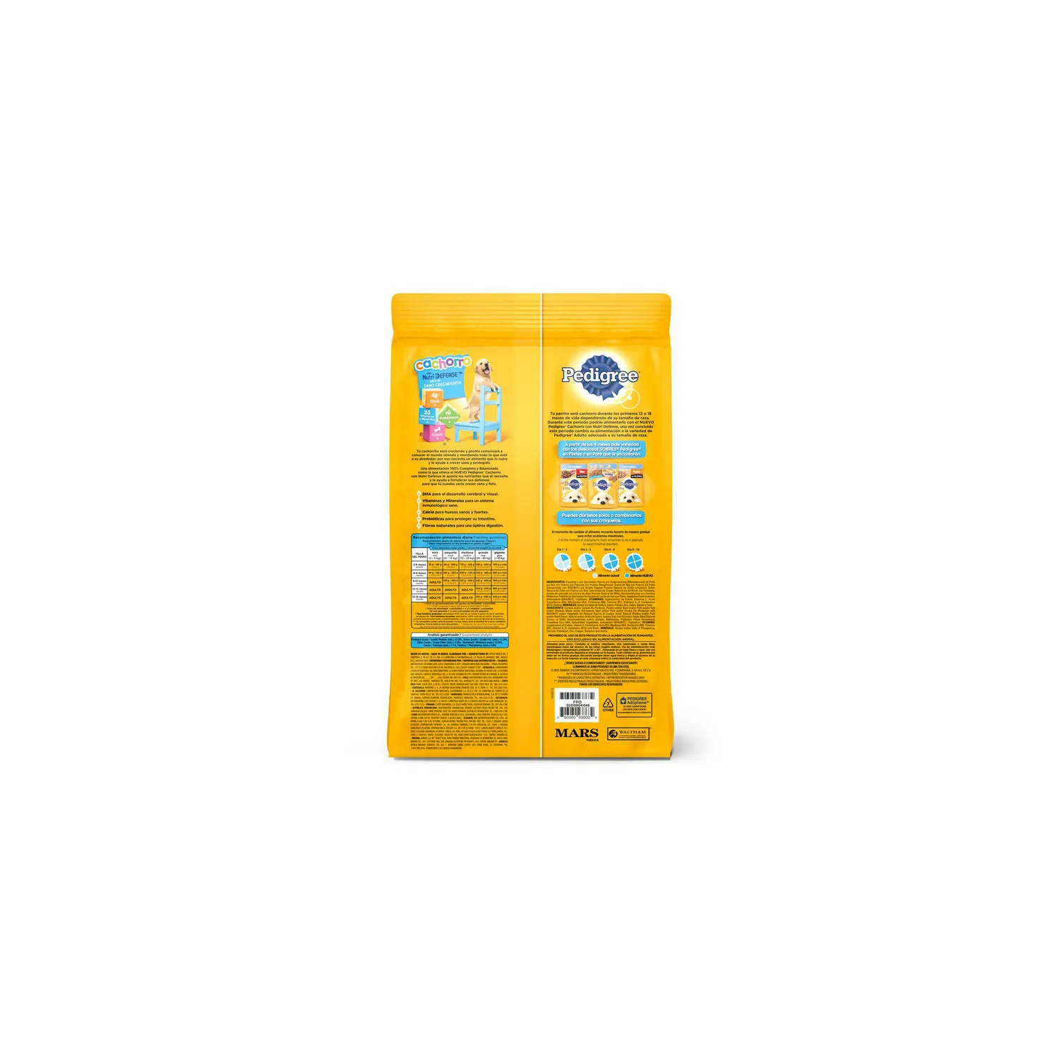 Comida Seca Para Perros Pedigree Carne Pollo Cerdo 2kg Pedigree