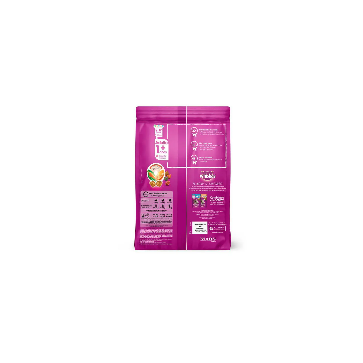 Comida Seca Para Gatitos Carne Whiskas 1.4 Kg