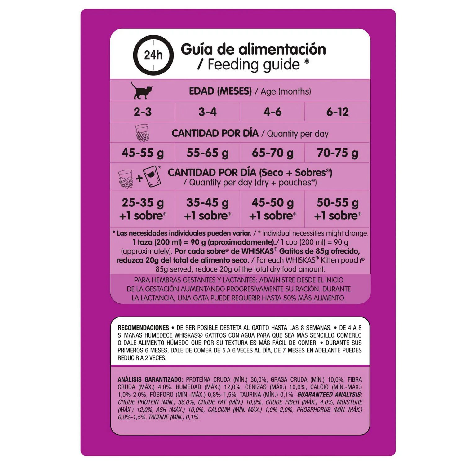 Comida Seca Para Gatitos Carne Whiskas 1.4 Kg 4
