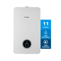 Calentador De Agua 11 Litros Tiro Forzado De Paso A Gas Natural Instant 2400 F Bosch