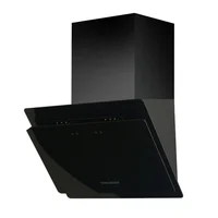 Campana Península Cristal Negro 60 cm 3 velocidades