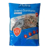 Arena Sanitaria Gato Aglomernate Bentonita Petra 4 kg