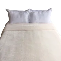 Cobija Coral Unicolor 160X220Cm Sencillo Beige