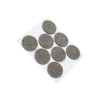 Fieltro Circulos Marron 27Mm 8Und Fixser