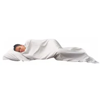 Sabana Saco de Dormir Textil Taupe 200x80 cm