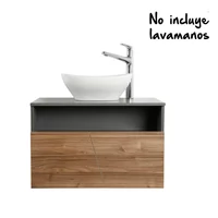 Mueble Plus Vessel 70 Cm Corona Stone Derecho