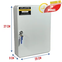 Ordenador de Seguridad 140 Llaves + Identificador 38 cm X 30 cm X 9 cm
