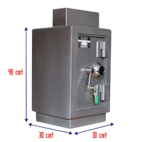 Caja Fuerte Tipo Efecty Seguridad Máxima con Buzón, Clave Y Llave 41 cm X 40 cm X 41 cm