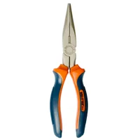 Pinza de Punta Cromo Vanadio Industrial 8 Pulgadas Discover