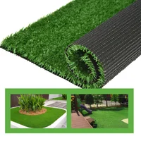 Pasto Grama Sintética 2x5 M Espesor 10mm Verde Resistencia al tráfico Medio Bajo