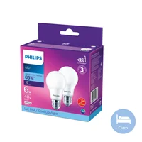 Set de 2 Bombillo Led 6w 450 Lúmenes E27 Luz Fría Certificado