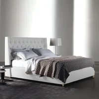 Combo Marfil Cabecero + Base Cama Queen Blanco