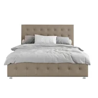Combo Capital Cabecero + Base Cama Doble Taupe