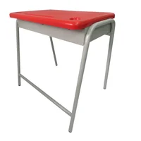 Pupitre Infantil Unipersonal 40X60X60 Rojo