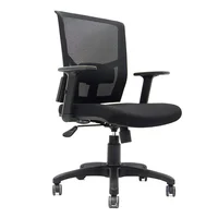 Silla de escritorio Negro con brazos Ekonomodo Colombia Dolf