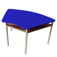 Pupitre Escolar Trapezo 40x96x61 Azul
