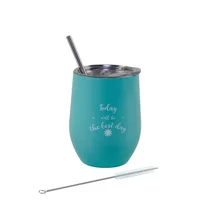 Termo - Vaso en Acero Inoxidable Azul