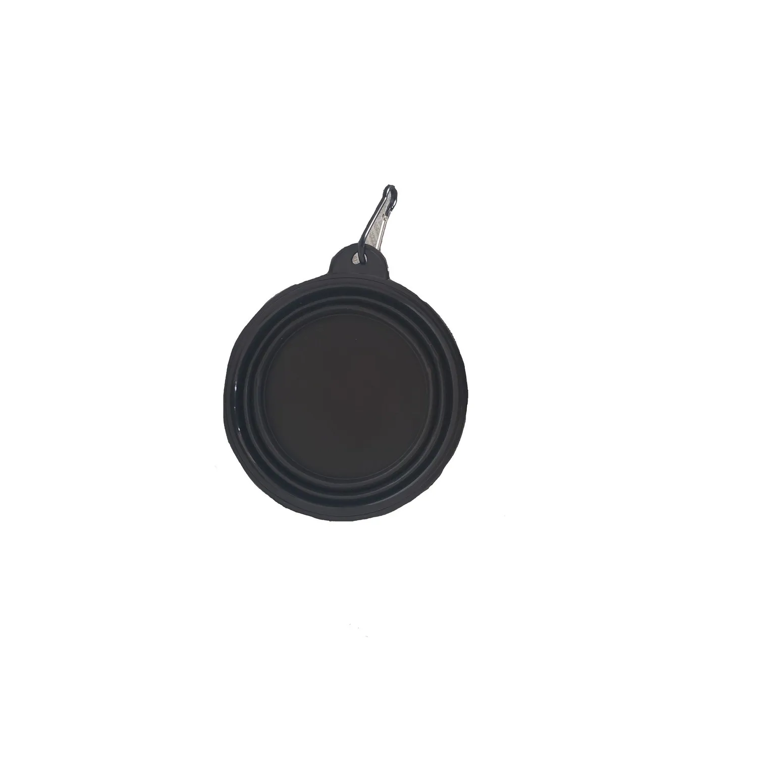 Tazón En Silicona Para Mascotas Pequeño Color Negro Solepet 13Cm 6