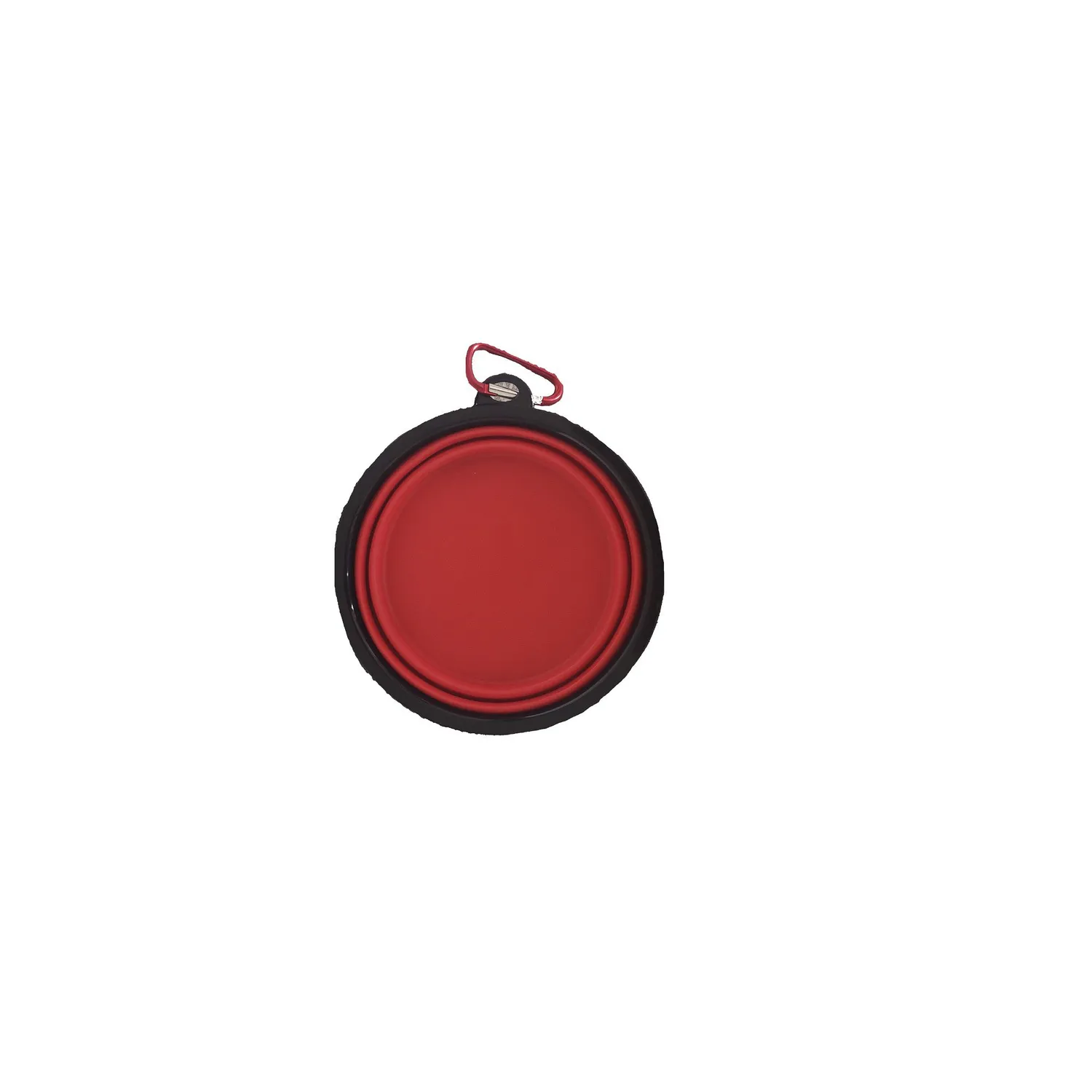 Tazón En Silicona Para Mascotas Grande Color Rojo Solepet 17.5 Cm 4
