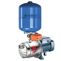 Equipo de Presión Plurijet 4/80 0.75 Hp ¾ Hp 110/220V+ Tanque Hidroneumático Vertical de 8 Litros Pedrollo