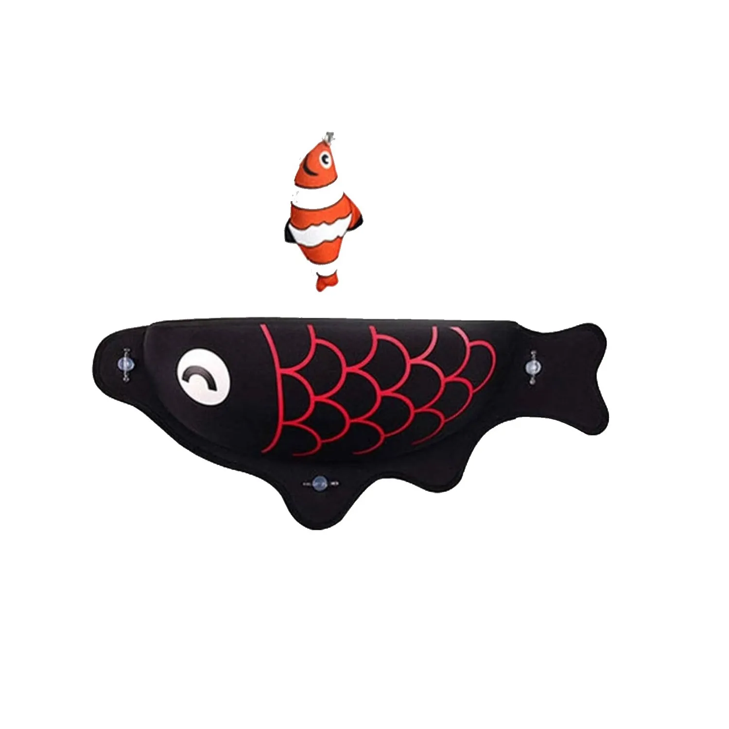 Cama Alcolchada Para Mascotas Ventana Pez Solepet Negro Solepet 4