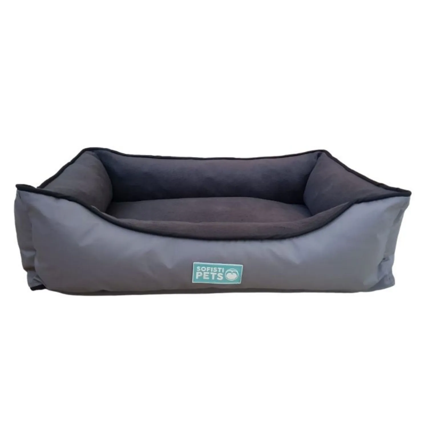 Cama Para Perro Doble Faz 70X50X20Cm Mediana Gris  Sofistipet