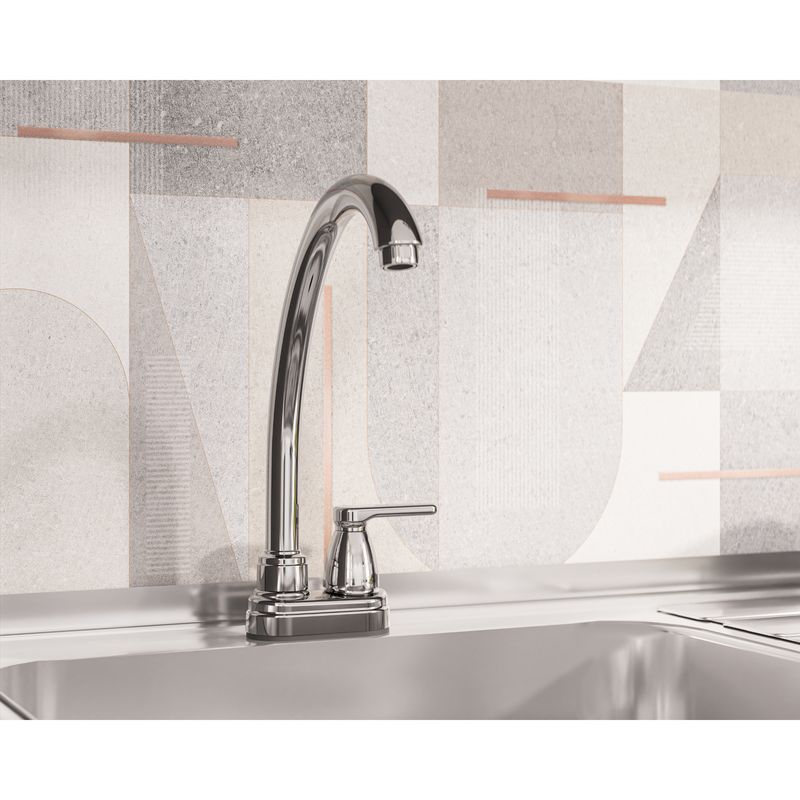 Grifería Lavaplatos Ultraahorradora Sencillo Nogal Grival GRIVAL - Main Image