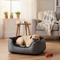 Cama Mascotas Tela Luxury 55x50x23cm Pequeña Surtido Petizoos