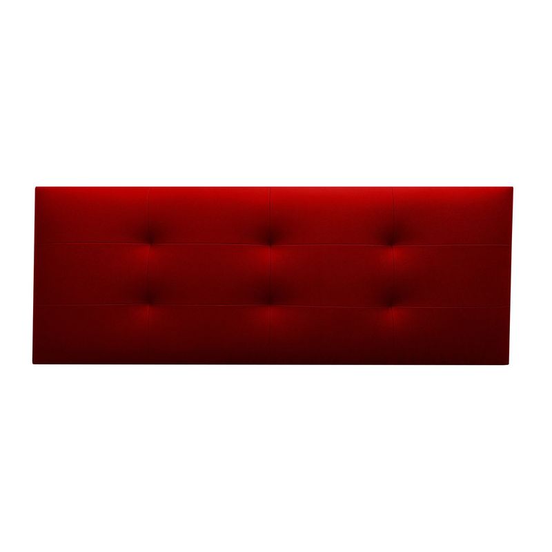 Cabecero Flotante Sencillo 90x60 Bogle Ecocuero Rojo NEW CONFORT ...