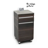Mueble de baño Nogal a Piso con Lavamanos Aluvia 45 cm Corona