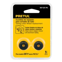 2 Cuchillas Blíster de Tubo de Cobre 1.1/8 Pulgadas Pretul