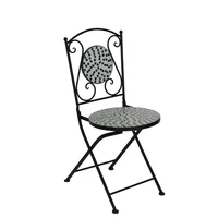 Silla Mosaico Metal Corcega Multicolor