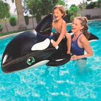Flotador Diseño Ballena Inflable Ride-On 203