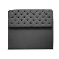 Cabecero Dreamer de Piso Lino para Cama Queen 160X120 Gris