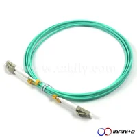 Patch Cord Fibra Óptica Multimodo OM4 LC/LC 1 Metro