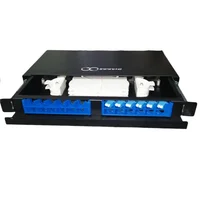 Bandeja ODF de Fibra Óptica LC 12 Hilos para Rack