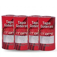 Propack Cinta Tapagoteras Impemeabilizante Texsa Tape 20cmx5m 4 Unidades