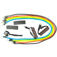 Set De 5 Bandas Elásticas  De 130 Cm En Varios Colores