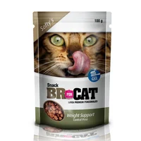 Snack para gato br for cat weiht support 100gr
