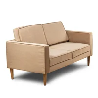Sofá Eurtop 3 Puestos 160x80x73 Tela Beige