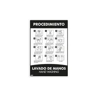 Señal Instructivo Lavado De Manos
